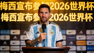 梅西宣布参加2026世界杯